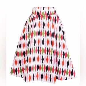 Pinup Couture Harlequin Jenny Skirt